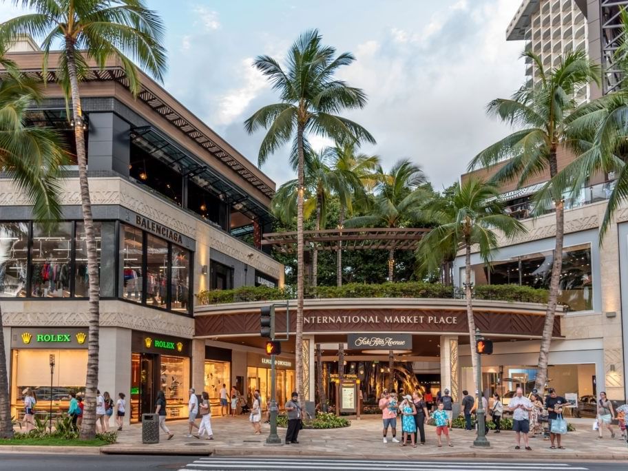 exterior of International Marketplace